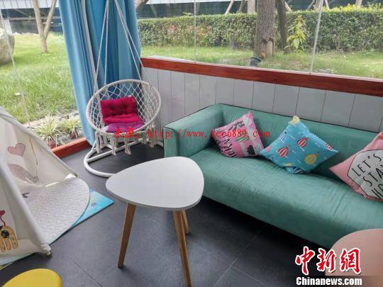 “錦江閣”開(kāi)設(shè)的親子空間。　嚴(yán)易夢(mèng) 攝